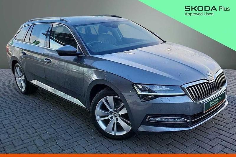 Used Skoda Superb SE L 110 HP (80 kW) 2022 Graphite grey metallic Estate