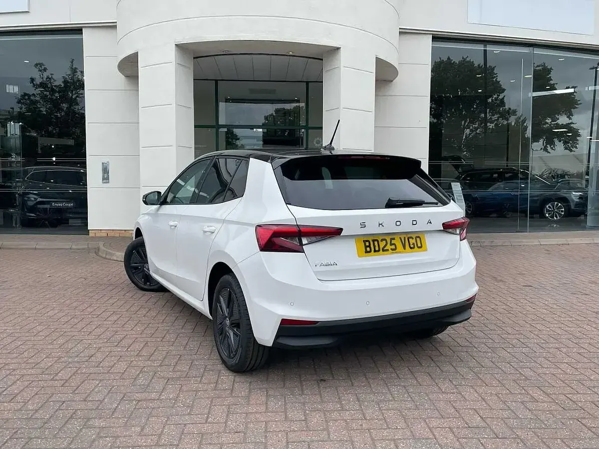 Used Skoda Fabia Design Edition 2025 White Hatchback