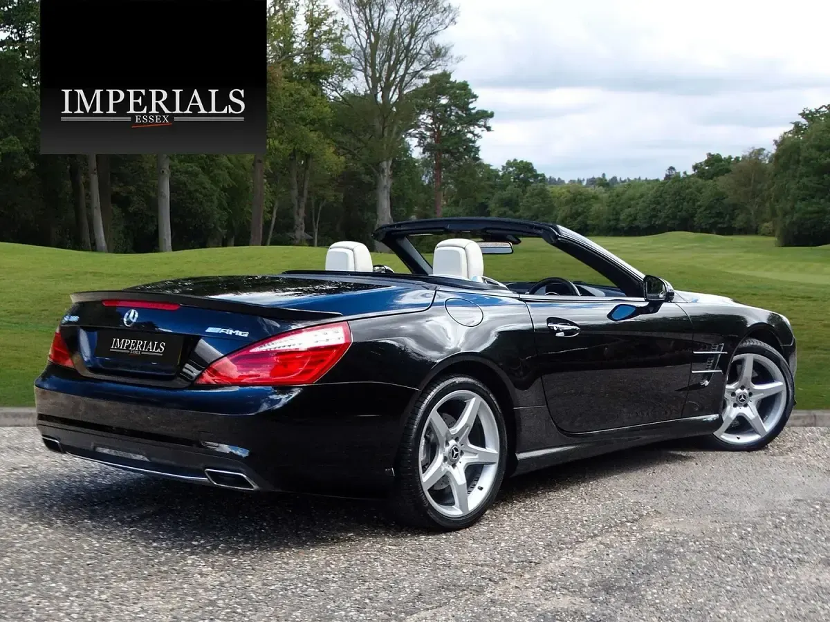 Used Mercedes SL400 AMG 333 HP (244 kW) 2014 Black Cabriolet