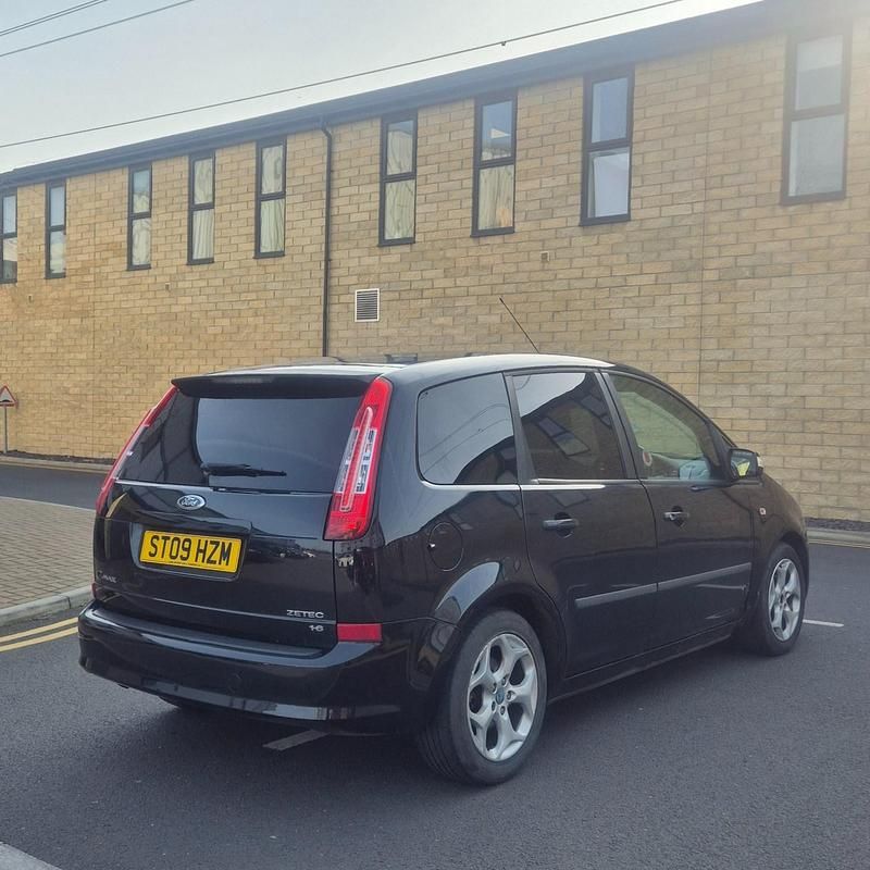 Used Ford C-MAX Zetec 100 HP (73 kW) 2009 Black MPV