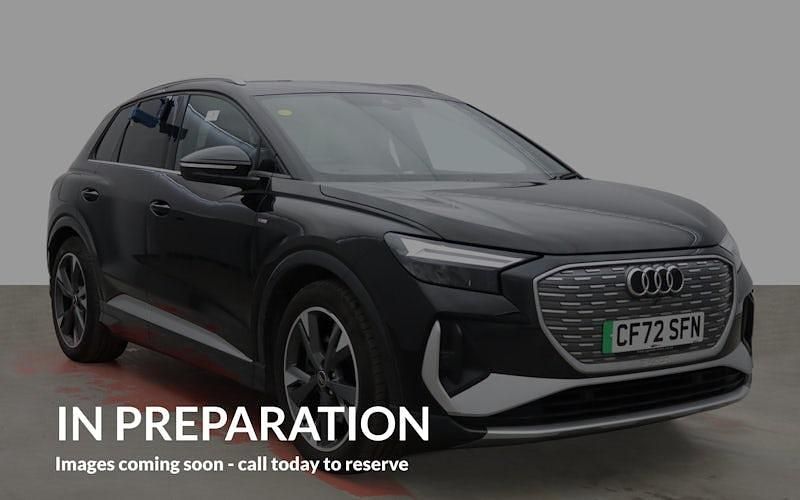 Used Audi Q4 e-tron S-Line 150 kW (204 HP) 2023 Black SUV