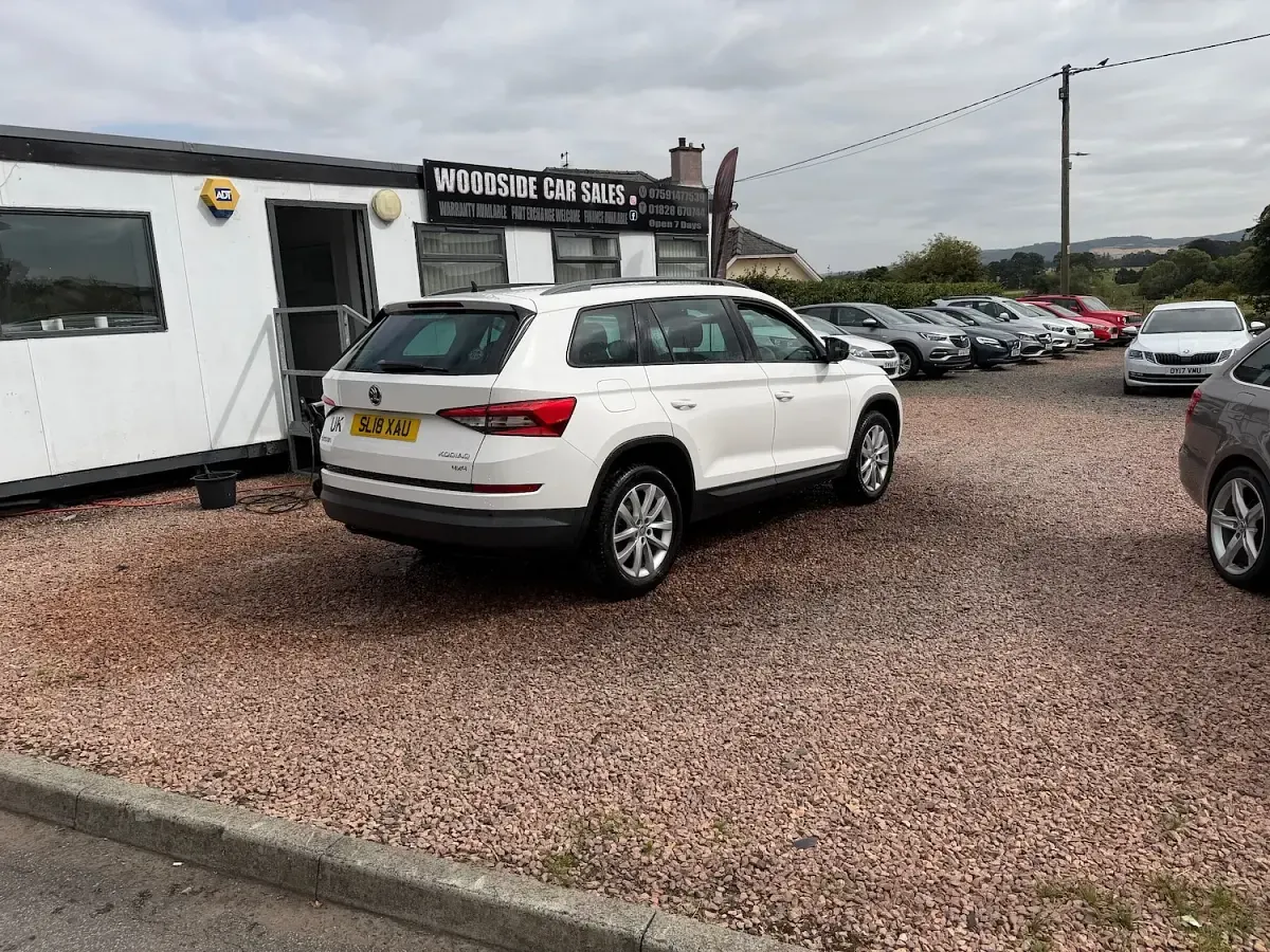 Used Skoda Kodiaq SE 150 HP (110 kW) 2018 White SUV
