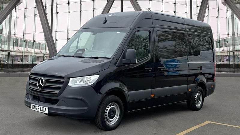 Begagnad Mercedes Sprinter 150 HK (110 kW) 2025 Svart Van