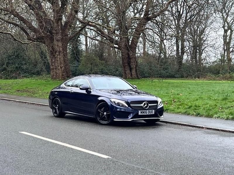 Used Mercedes C250 AMG Line Premium 2016 Blue Coupe