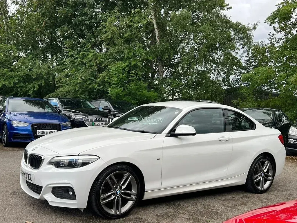 Used BMW 218 M Sport 136 HP (100 kW) 2018 White Coupe