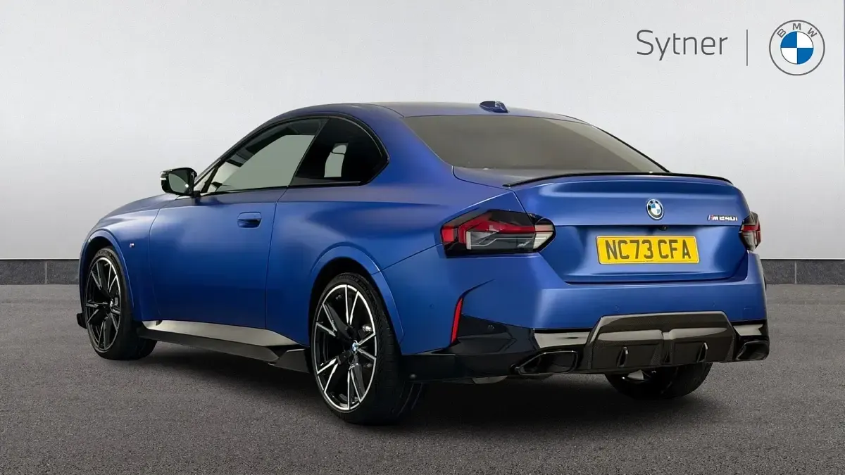 Used BMW M240 M Sport 369 HP (271 kW) 2024 Blue Coupe