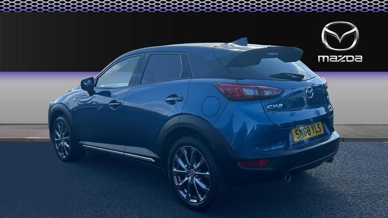 Begagnad Mazda CX-3 Inclusive 150 HK (110 kW) 2018 Blå SUV