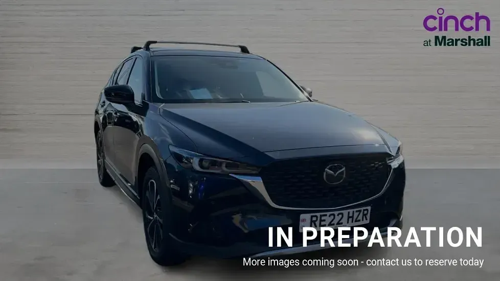 Begagnad Mazda CX-5 Newground 162 HK (119 kW) 2022 Blå SUV