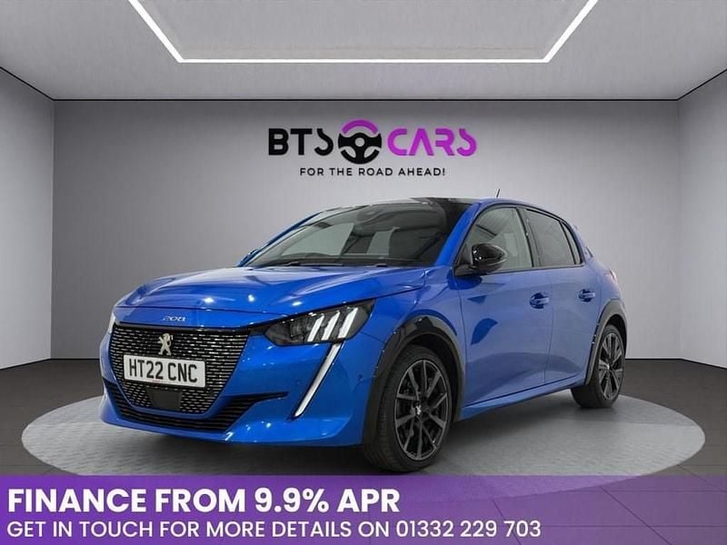 Blue Used 2022 Peugeot 208 Premium Hatchback | £14,785 (Fair price) - Image 1/4