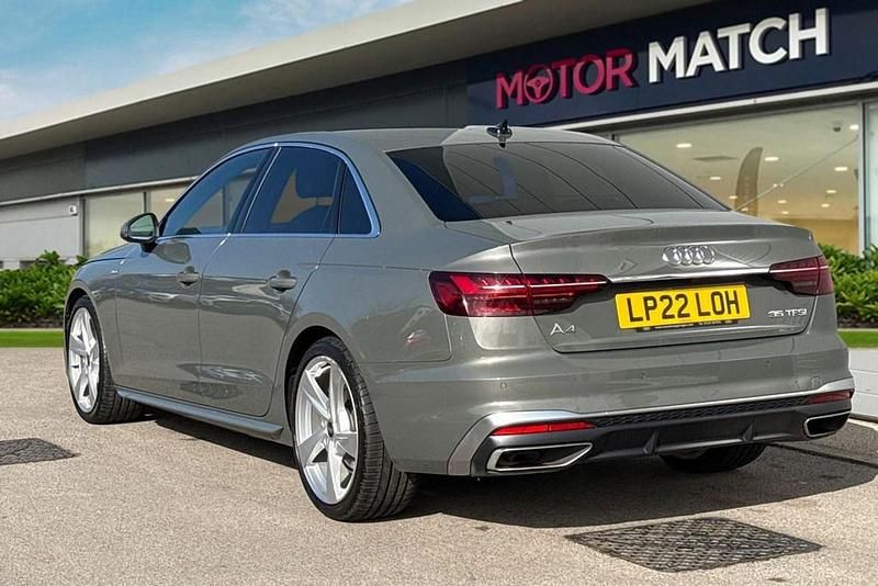 Used Audi A4 S-Line 150 HP (110 kW) 2022 Grey Sedan