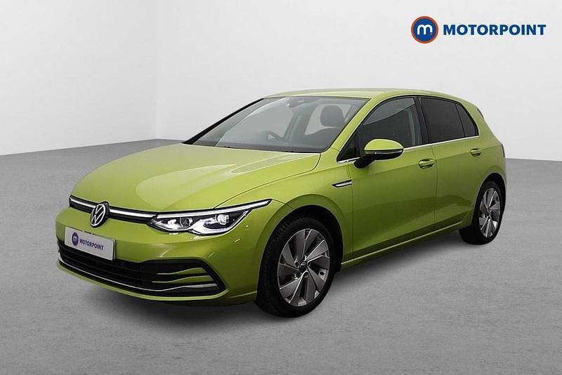 Used VW Golf VII Style 2020 Yellow Hatchback