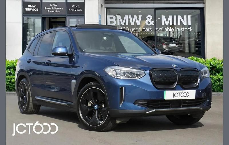 Used BMW iX3 Shadowline 210 kW (286 HP) 2021 Blue SUV