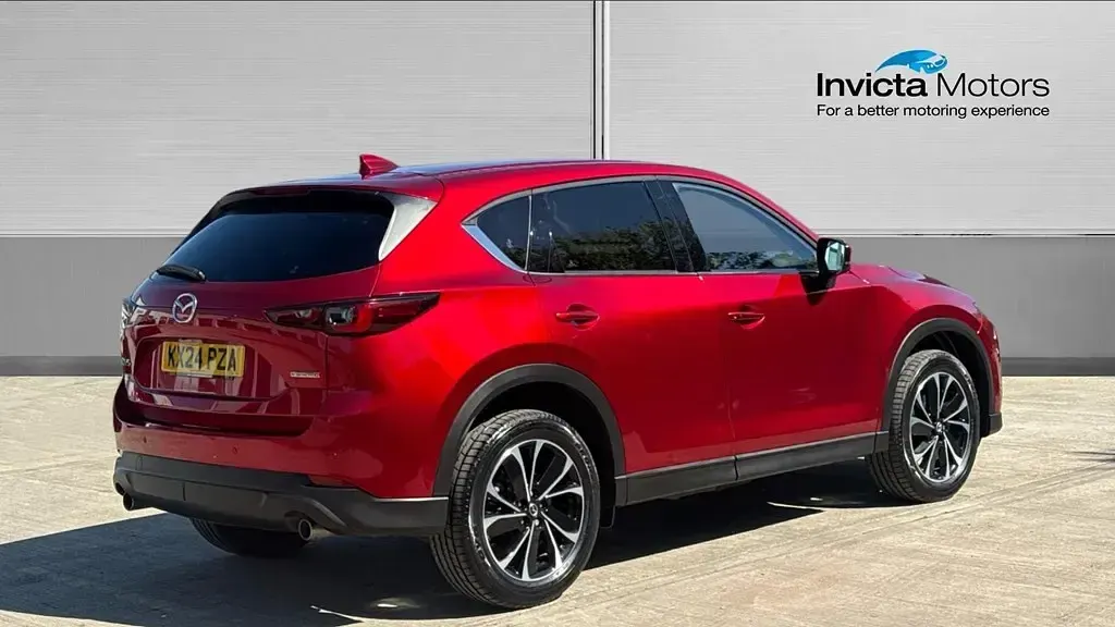 Second-hand Mazda CX-5 Exclusive-Line 165 CP (121 kW) 2024 Roșu SUV