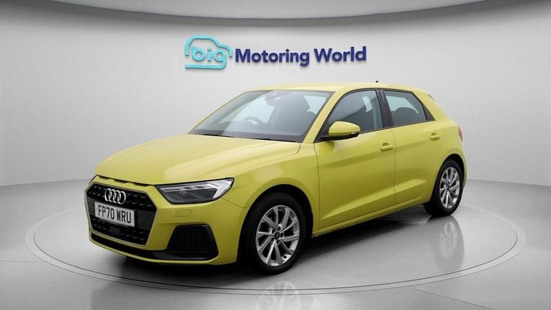 Used Audi A1 Sportback Sport 95 HP (69 kW) 2020 Yellow Hatchback