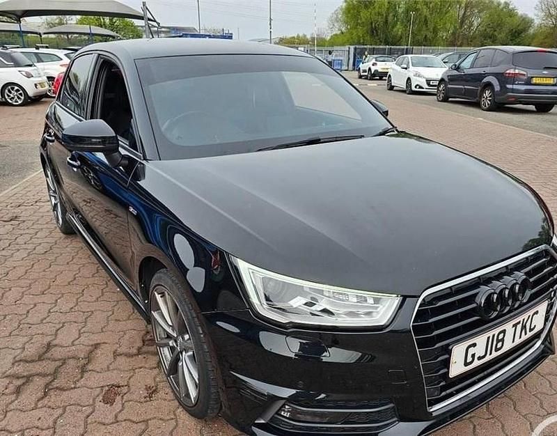 Used Audi A1 S-Line 2018 Brilliant black Hatchback