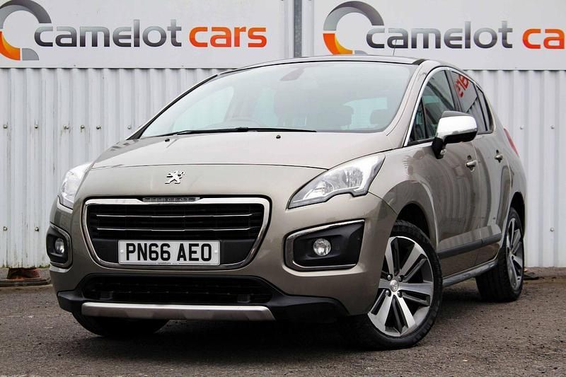 Grey Used 2016 Peugeot 3008 Allure SUV | £5,490 (Fair price) - Image 1/3