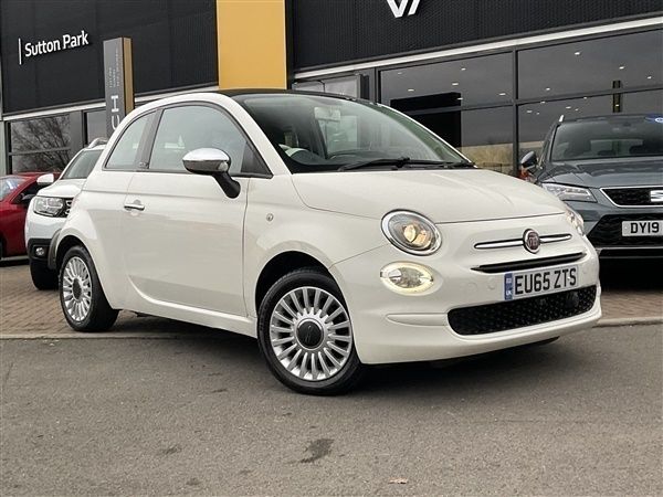 White Used 2015 Fiat 500 Pop Cabriolet | £5,999 (Fair price) - Image 1/1