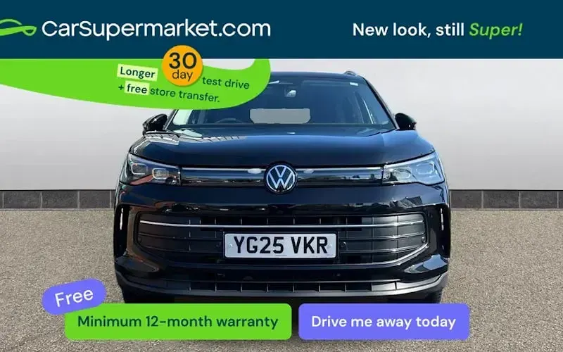 Second-hand VW Tiguan Match 204 CP (150 kW) 2025 Negru SUV