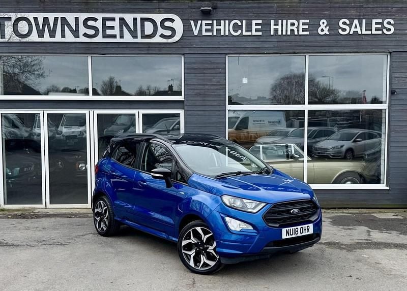 Used Ford Ecosport ST-Line 2018 Blue SUV