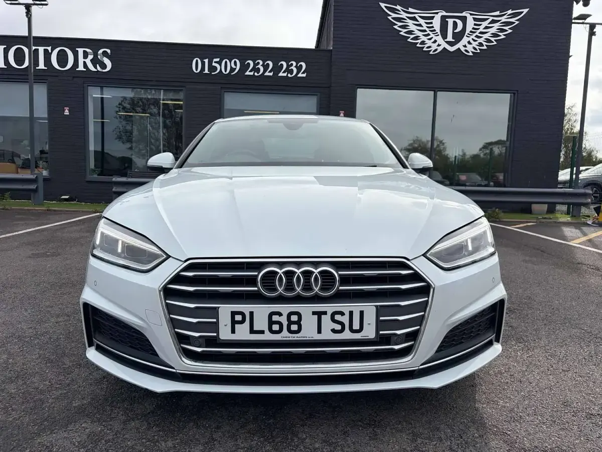 Used Audi A5 S-Line 2019 White Coupe