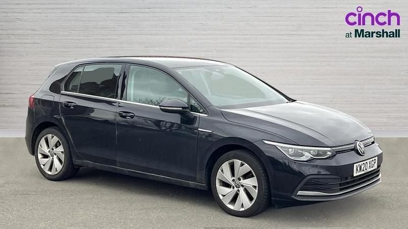 Used VW Golf VII Style 150 HP (110 kW) 2020 Black