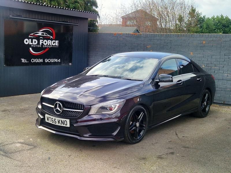 Used Mercedes CLA180 AMG 122 HP (89 kW) 2015 Mauve/purple Sedan