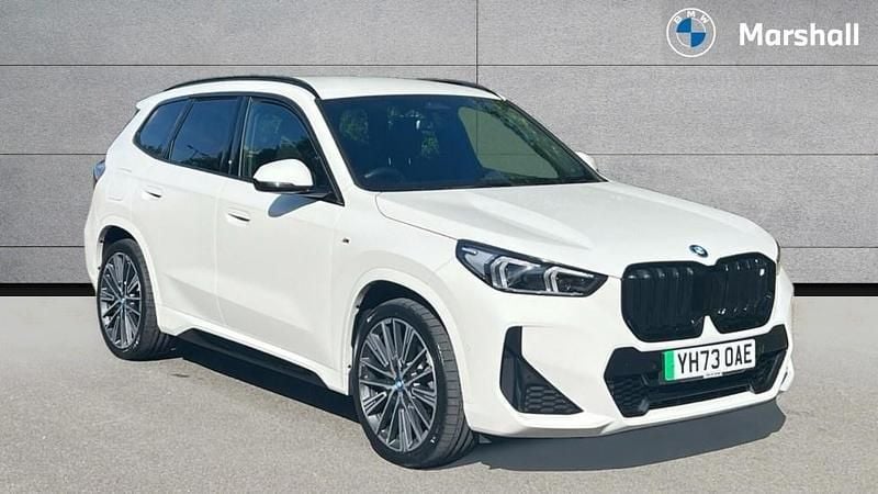 Alpine white Used 2023 BMW iX1 M Sport SUV | £33,338 (Fair price) - Image 1/4