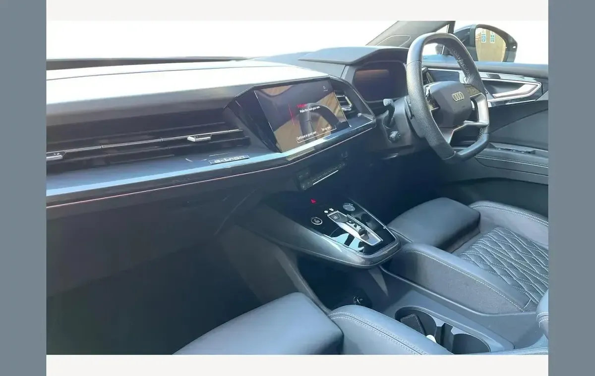 Used Audi Q4 e-tron Advanced 219 kW (299 HP) 2023 Typhoon grey SUV