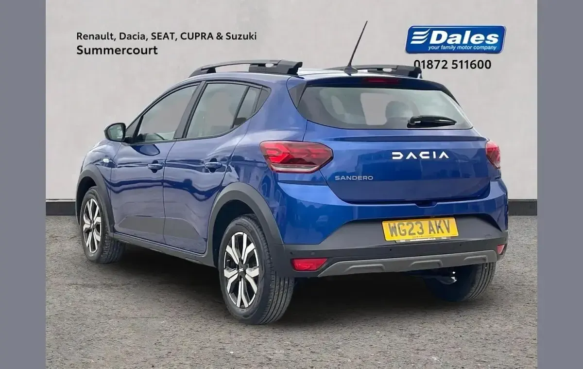 Used Dacia Sandero Journey 90 HP (66 kW) 2023 Blue Hatchback