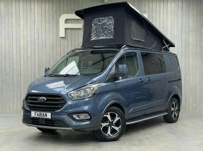 Used Ford Transit Custom Active 130 HP (95 kW) 2021 Blue Van