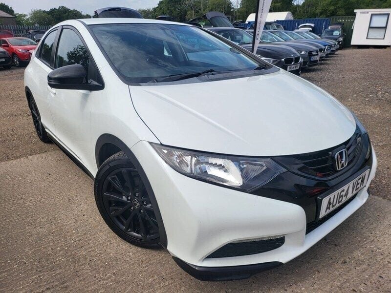 White Used 2014 Honda Civic Black Edition Hatchback | £5,995 (Fair price) - Image 1/4