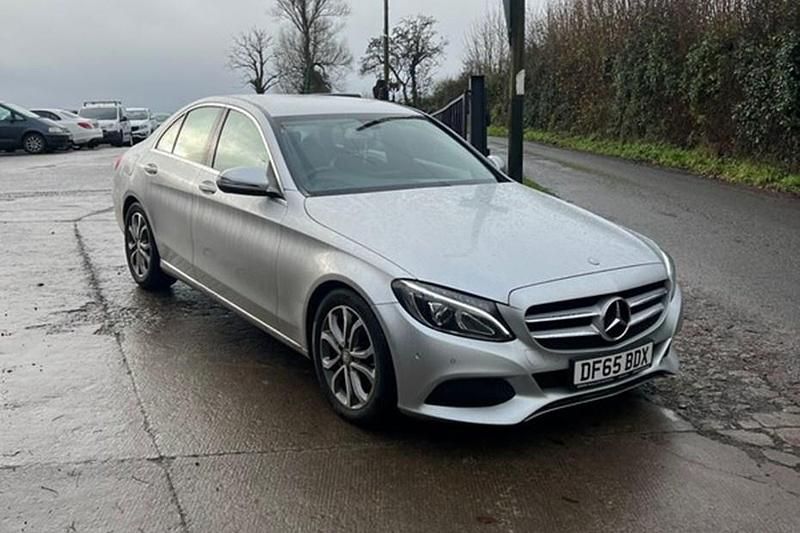 Used Mercedes C220 2015 Silver Sedan
