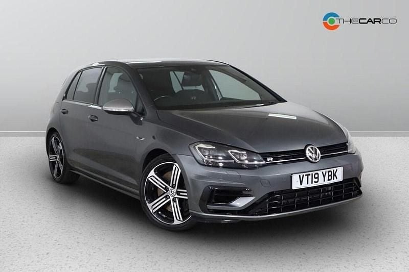 Grey Used 2019 VW Golf VII R Hatchback | £20,975 (Good price) - Image 1/1