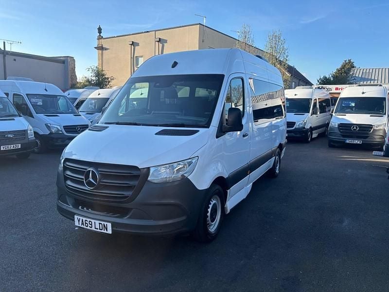 Used Mercedes Sprinter 138 HP (101 kW) 2019 White Van