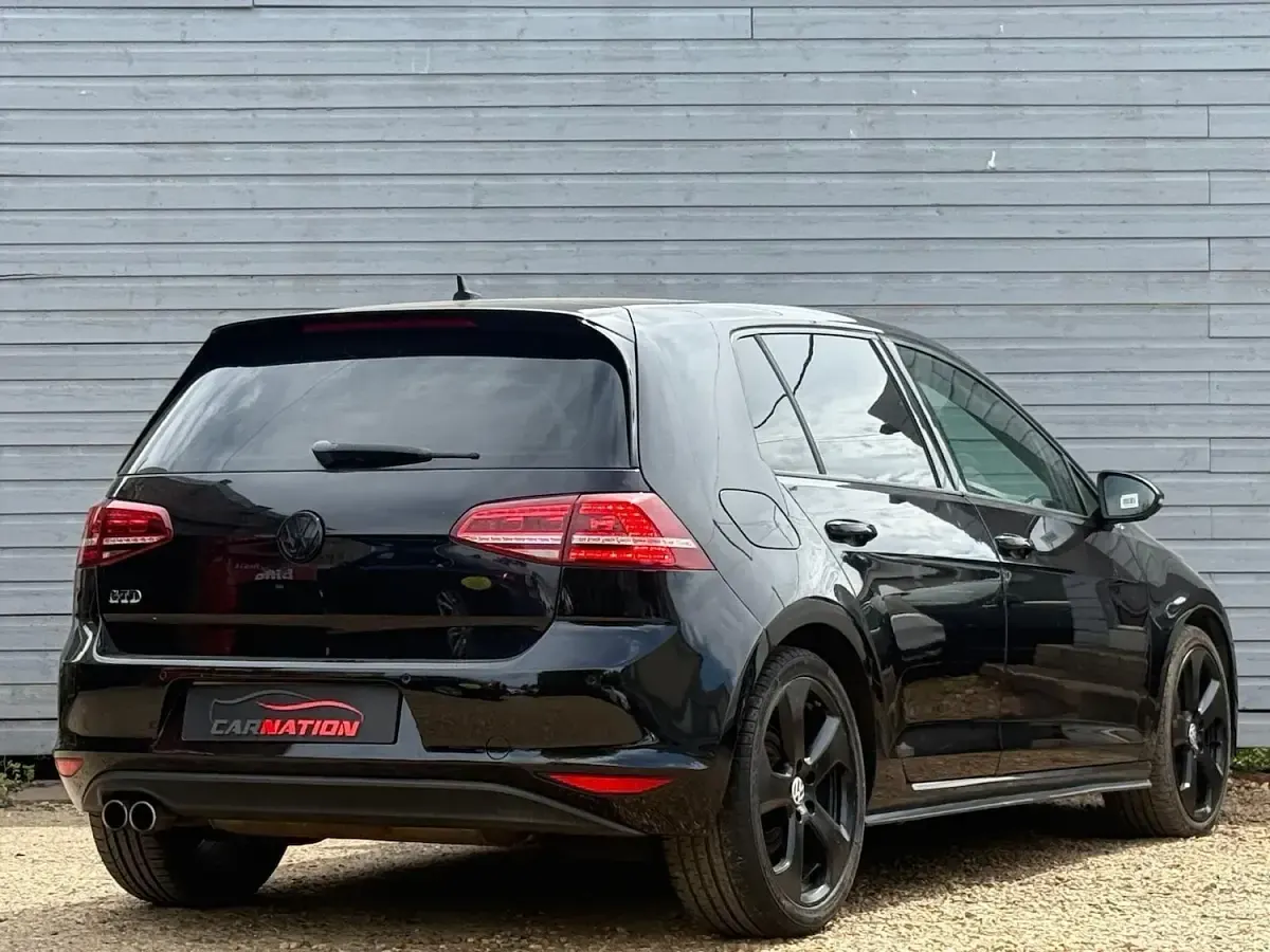Used VW Golf VII GTD 181 HP (133 kW) 2014 Black Hatchback