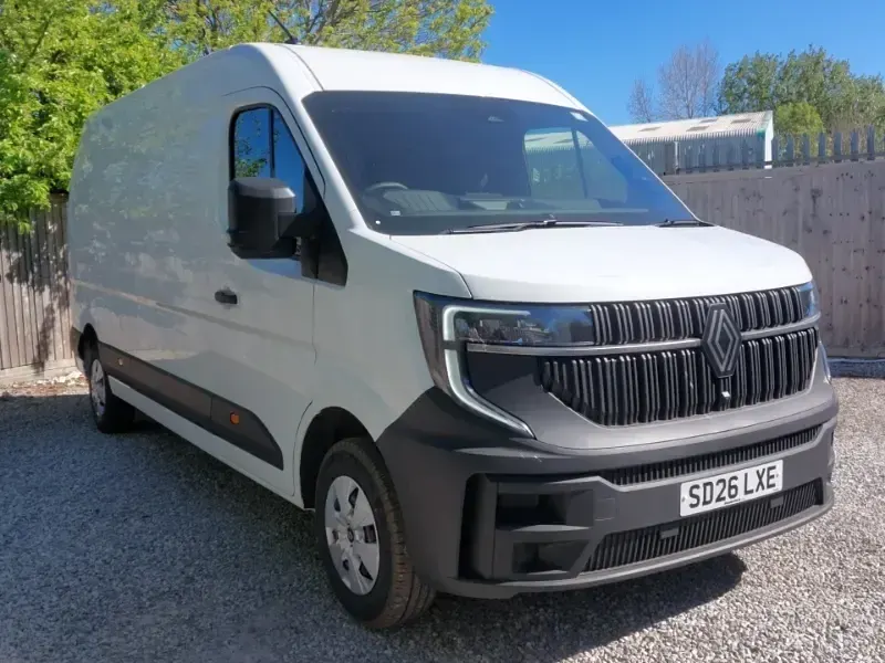 New Renault Master 2026 White MPV