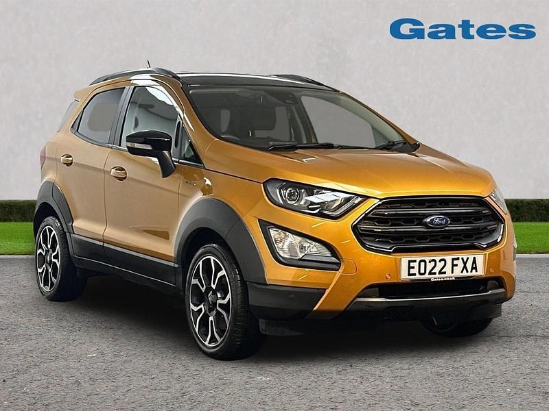 Yellow Used 2022 Ford Ecosport Active SUV | £11,299 (Fair price) - Image 1/4