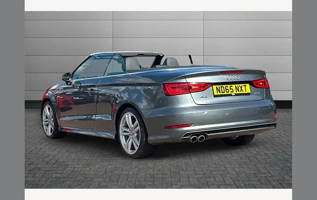 Used Audi A3 Cabriolet S-Line 150 HP (110 kW) 2016 Grey Cabriolet
