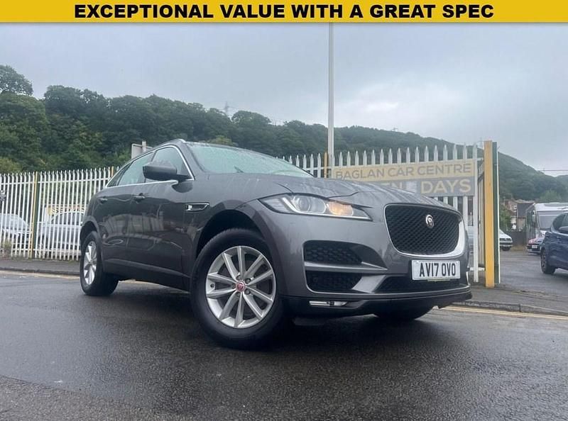 Grey Used 2017 Jaguar F-Pace Prestige SUV | £10,995 (Expensive) - Image 1/4