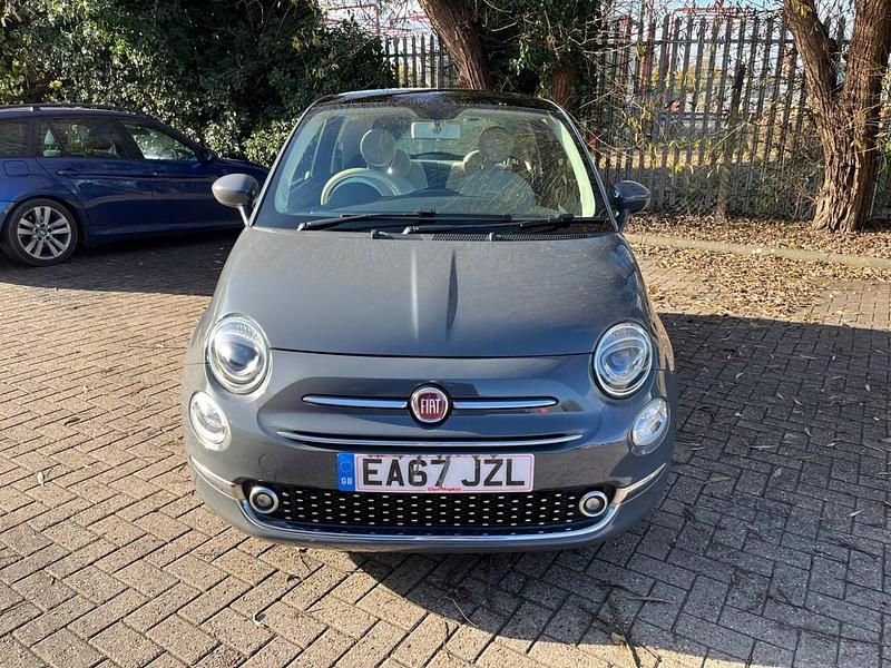 Used Fiat 500 Lounge 69 HP (50 kW) 2017 Grey Hatchback