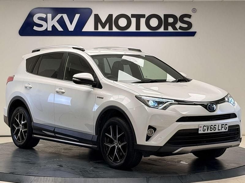 Used Toyota RAV4 Hybrid 2017 White SUV