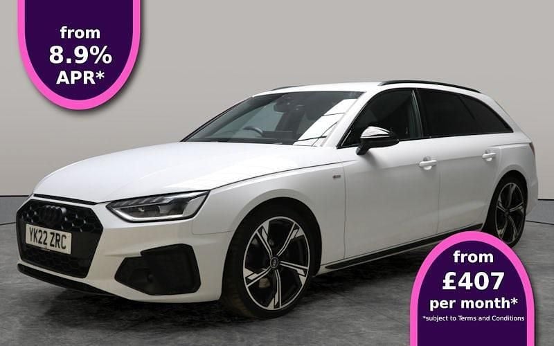 Used 2025 Audi A4 Black Edition Estate | £26,193 (Good price) - Image 1/3