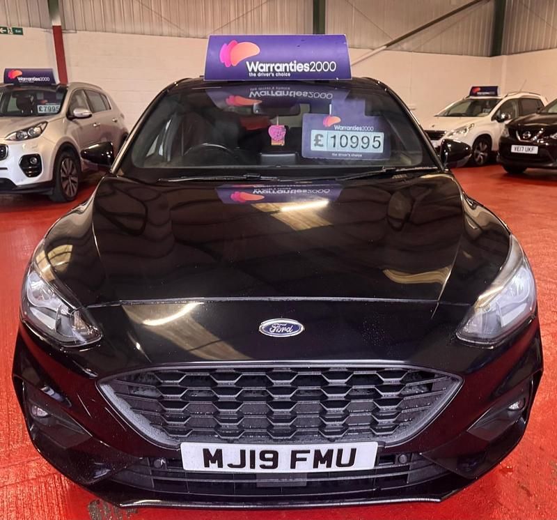Used Ford Focus ST-Line X 125 HP (91 kW) 2019 Black Hatchback