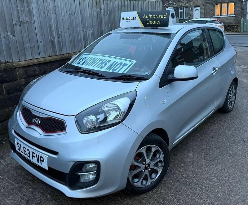 Used Kia Picanto City 68 HP (50 kW) 2013 Silver Hatchback