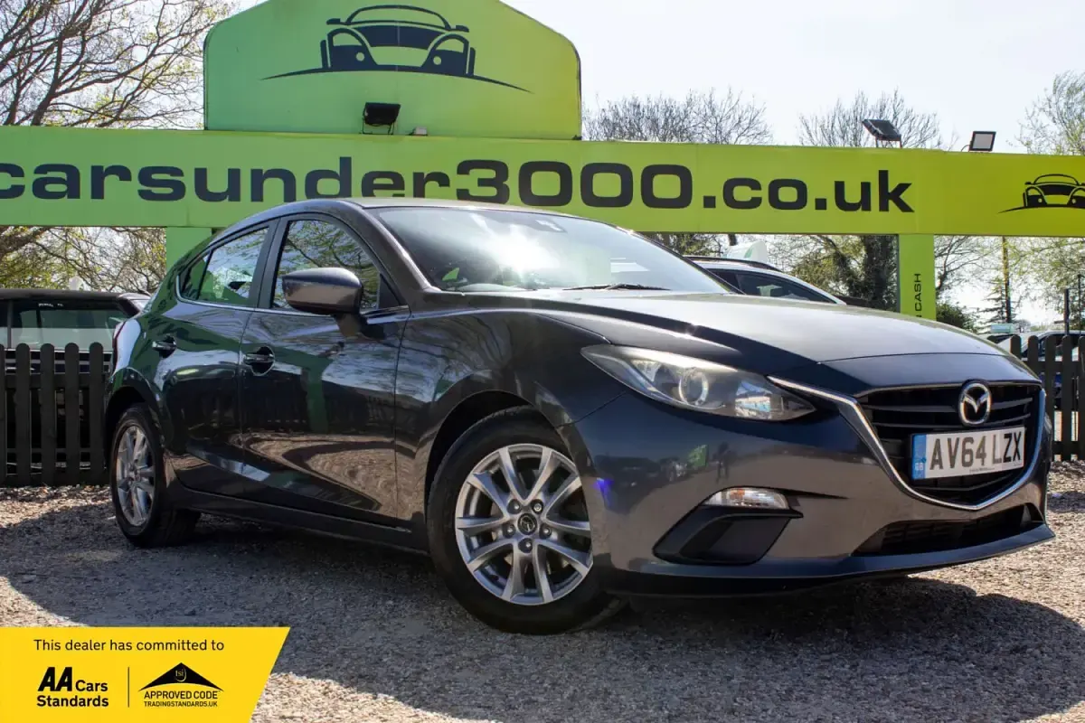 Usado Mazda 3 150 HP (110 kW) 2014 Cinzento Citadino
