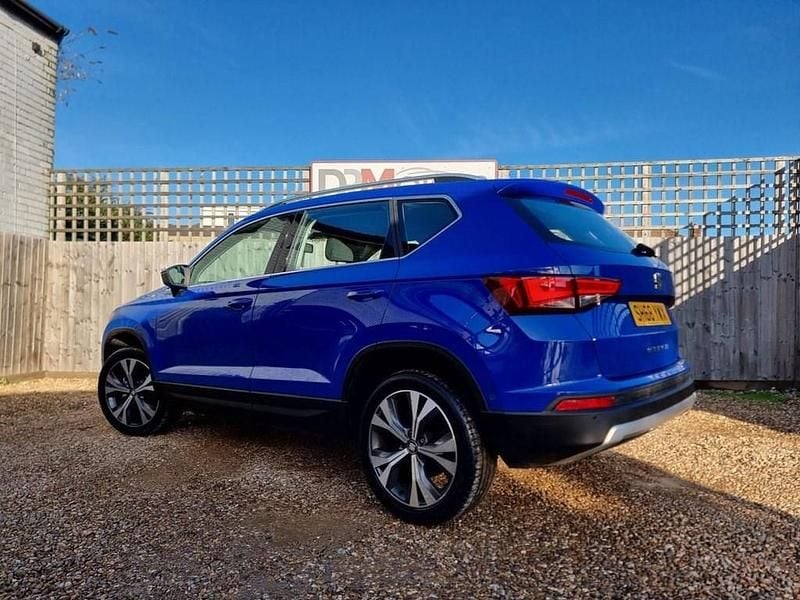 Used Seat Ateca SE Technology 115 HP (84 kW) 2018 Blue SUV