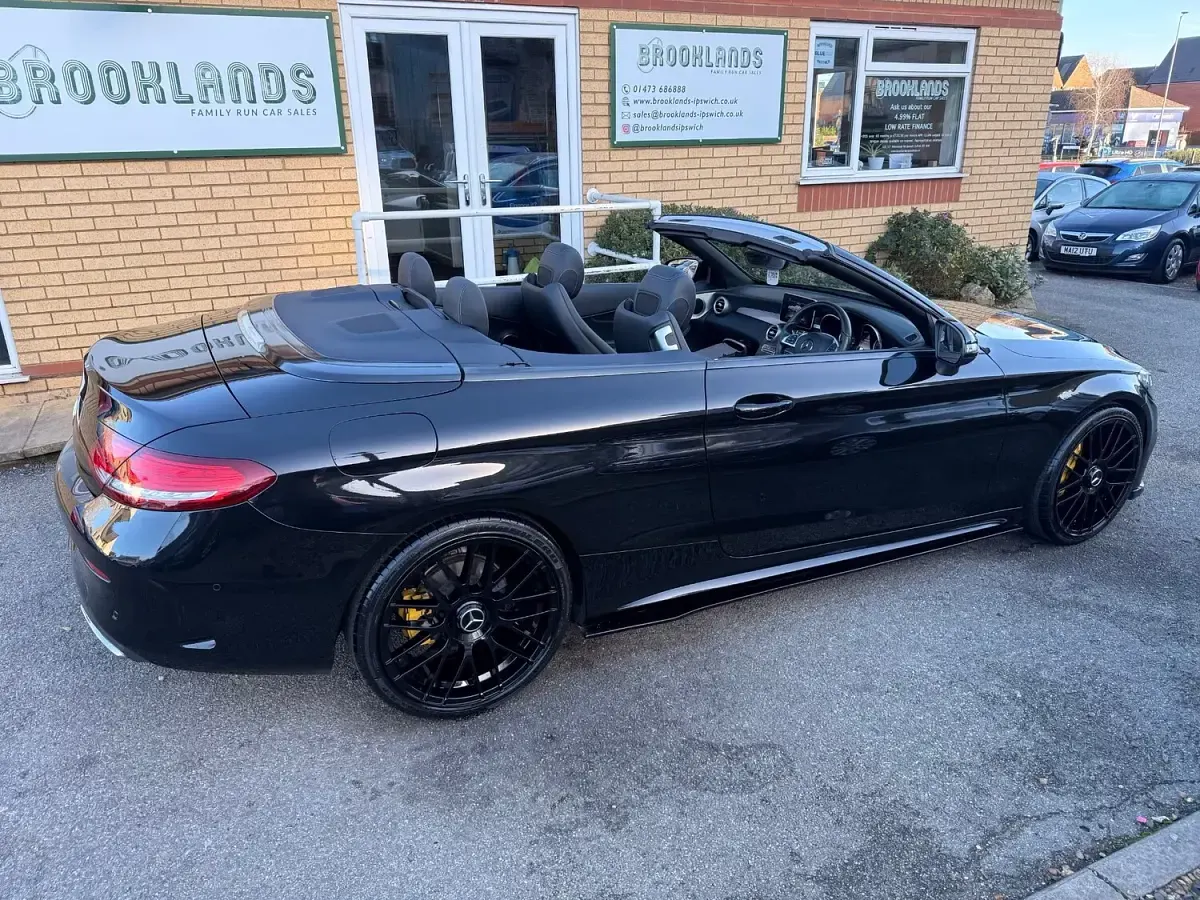 Used Mercedes C250 AMG Line Premium Plus 2018 Black Cabriolet