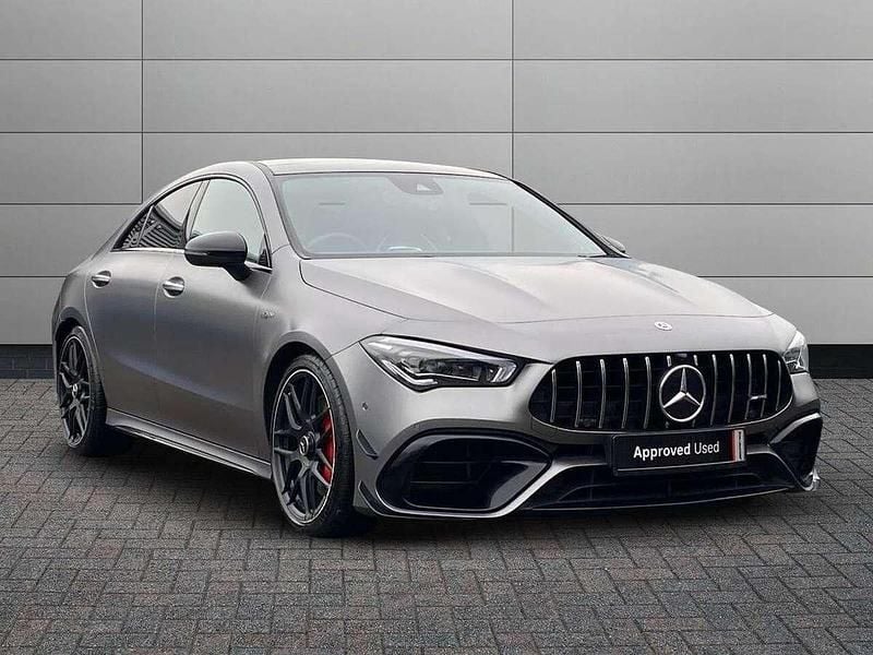 Grey Used 2021 Mercedes CLA45 AMG Coupe | £42,500 (Fair price) - Image 1/4