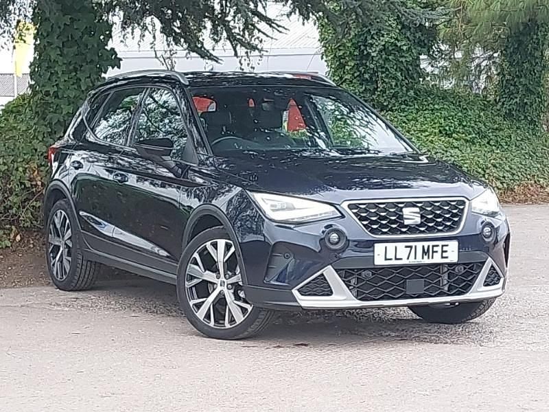 Blue Used 2021 Seat Arona Xperience Lux SUV | £16,498 (Fair price) - Image 1/4