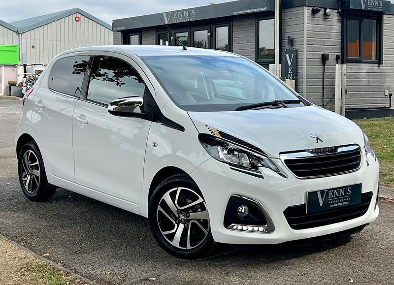 White Used 2021 Peugeot 108 Collection Hatchback | £9,995 (A bit pricey) - Image 1/4